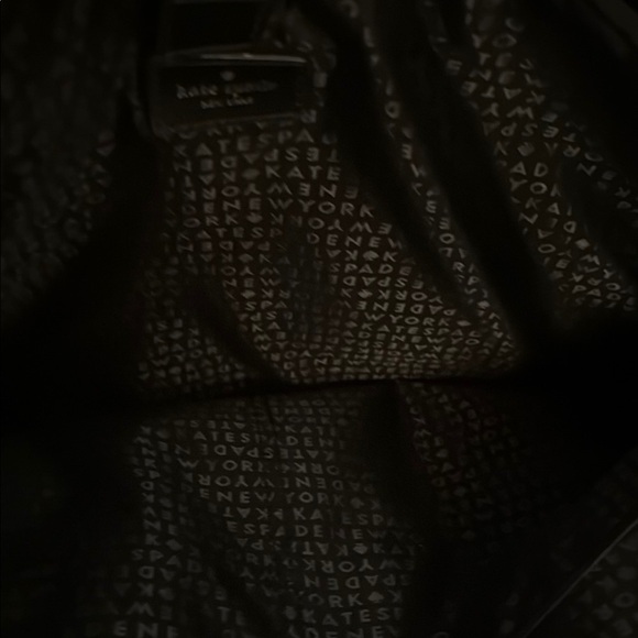 Kate Spade Black and White Laptop Bag with Polka Dots - Picture 3 of 6